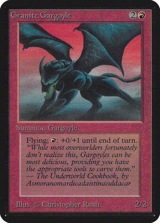 Granite Gargoyle [Limited Edition Alpha] | Arkham Games and Comics
