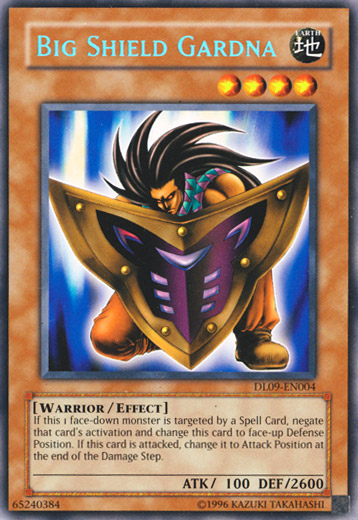 Big Shield Gardna (Blue) [DL09-EN004] Rare | Arkham Games and Comics