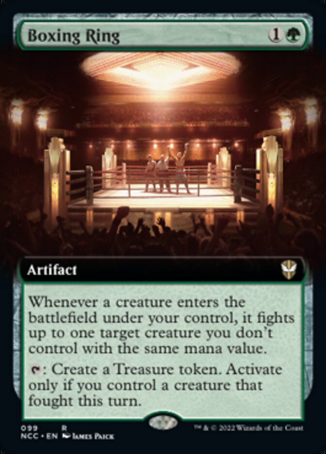 Boxing Ring (Extended Art) [Streets of New Capenna Commander] | Arkham Games and Comics