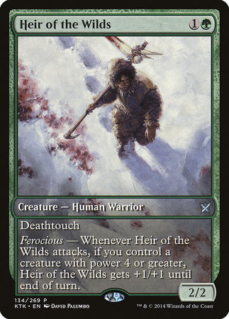 Heir of the Wilds [Khans of Tarkir Promos] | Arkham Games and Comics