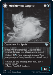 Mischievous Catgeist // Catlike Curiosity [Innistrad: Double Feature] | Arkham Games and Comics