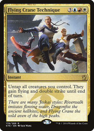 Flying Crane Technique [Khans of Tarkir] | Arkham Games and Comics