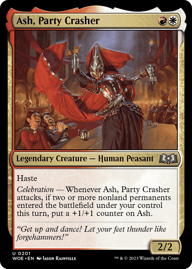 Ash, Party Crasher [Wilds of Eldraine] | Arkham Games and Comics