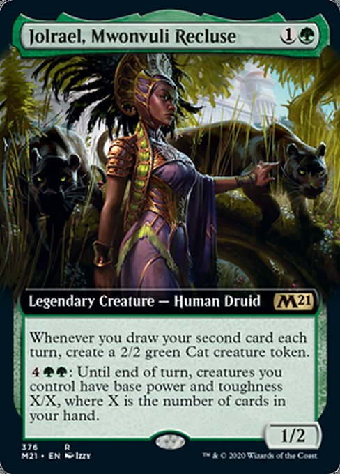 Jolrael, Mwonvuli Recluse (Extended Art) [Core Set 2021] | Arkham Games and Comics