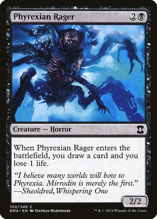 Phyrexian Rager [Eternal Masters] | Arkham Games and Comics