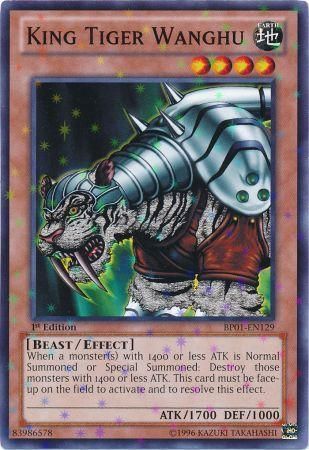 King Tiger Wanghu [BP01-EN129] Starfoil Rare | Arkham Games and Comics