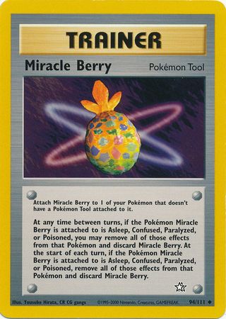 Miracle Berry (94/111) [Neo Genesis Unlimited] | Arkham Games and Comics