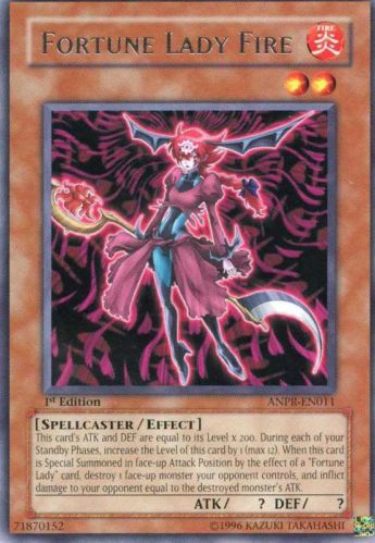 Fortune Lady Fire [ANPR-EN011] Rare | Arkham Games and Comics