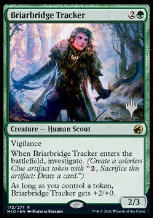 Briarbridge Tracker (Promo Pack) [Innistrad: Midnight Hunt Promos] | Arkham Games and Comics