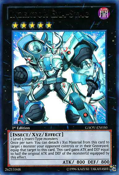 Inzektor Exa-Stag [GAOV-EN050] Ultra Rare | Arkham Games and Comics