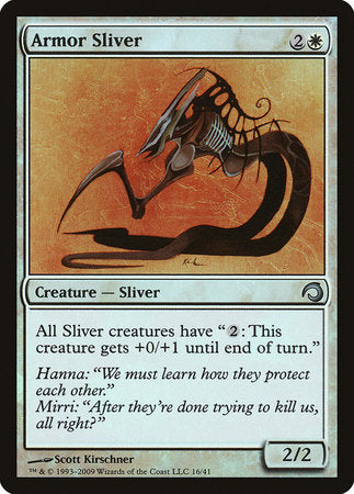 Armor Sliver [Premium Deck Series: Slivers] | Arkham Games and Comics