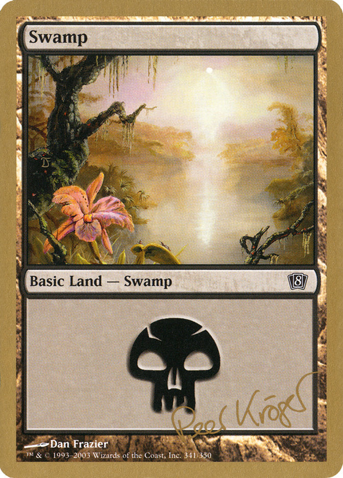 Swamp (pk341) (Peer Kroger) [World Championship Decks 2003] | Arkham Games and Comics