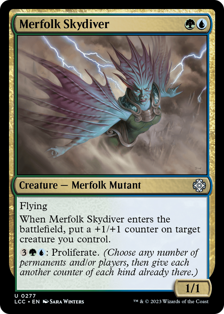 Merfolk Skydiver [The Lost Caverns of Ixalan Commander] | Arkham Games and Comics
