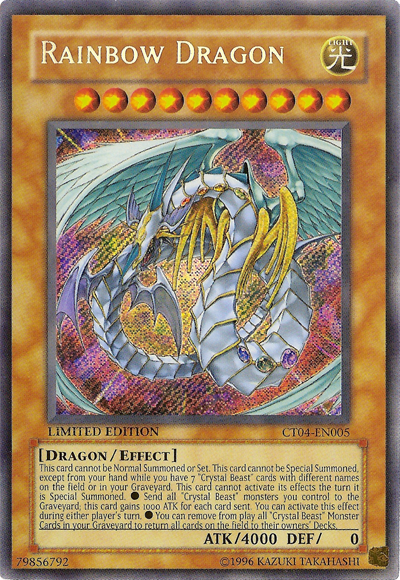 Rainbow Dragon [CT04-EN005] Secret Rare | Arkham Games and Comics