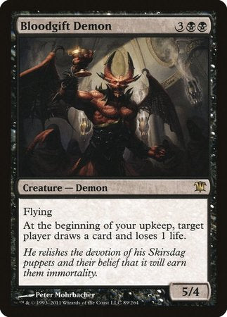 Bloodgift Demon [Innistrad] | Arkham Games and Comics