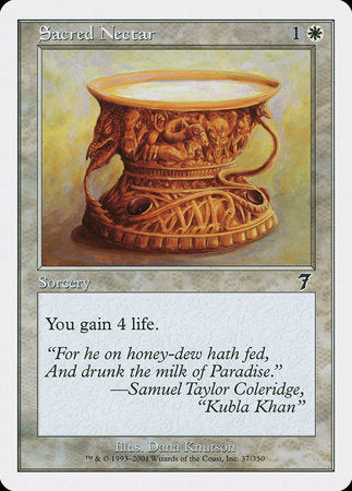 Sacred Nectar [Seventh Edition] | Arkham Games and Comics