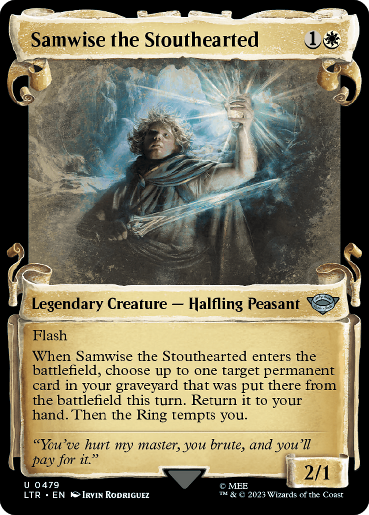 Samwise the Stouthearted [The Lord of the Rings: Tales of Middle-Earth Showcase Scrolls] | Arkham Games and Comics