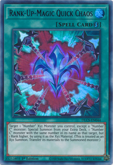 Rank-Up-Magic Quick Chaos (Blue) [DLCS-EN044] Ultra Rare | Arkham Games and Comics