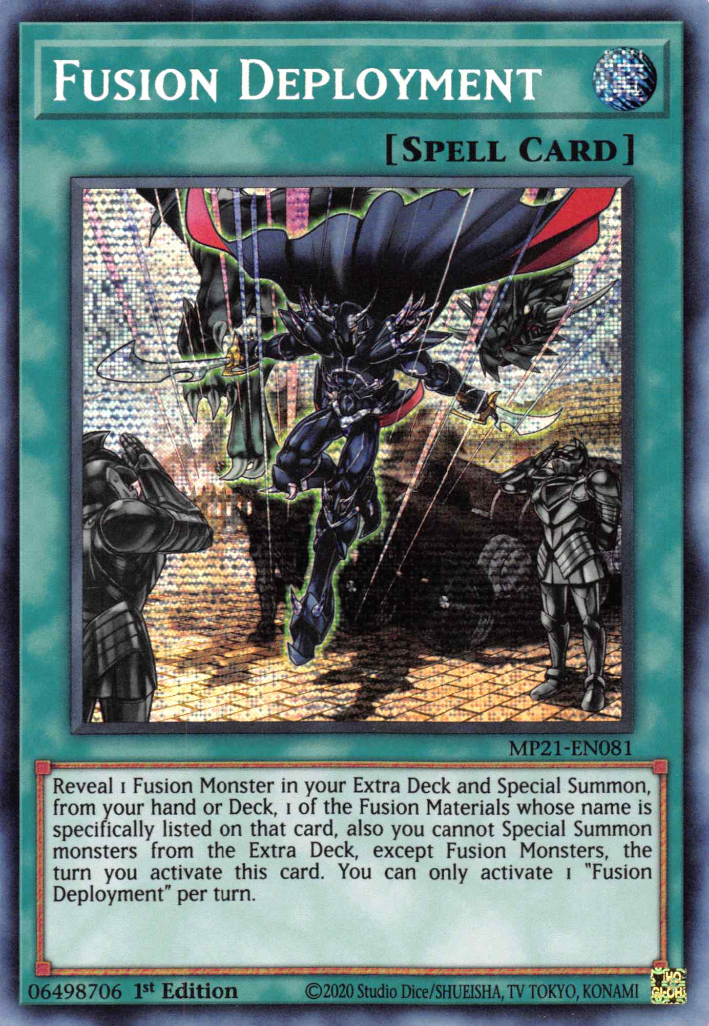 Fusion Deployment [MP21-EN081] Prismatic Secret Rare | Arkham Games and Comics