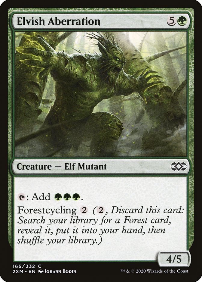 Elvish Aberration [Double Masters] | Arkham Games and Comics