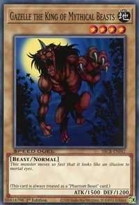 Gazelle the King of Mythical Beasts [SBCB-EN042] Common | Arkham Games and Comics