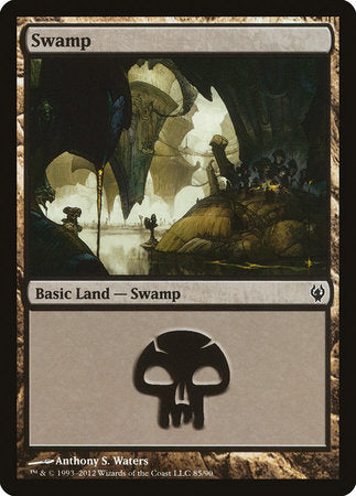 Swamp (85) [Duel Decks: Izzet vs. Golgari] | Arkham Games and Comics