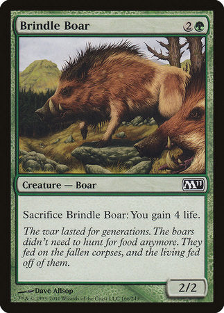 Brindle Boar [Magic 2011] | Arkham Games and Comics