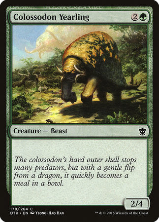 Colossodon Yearling [Dragons of Tarkir] | Arkham Games and Comics