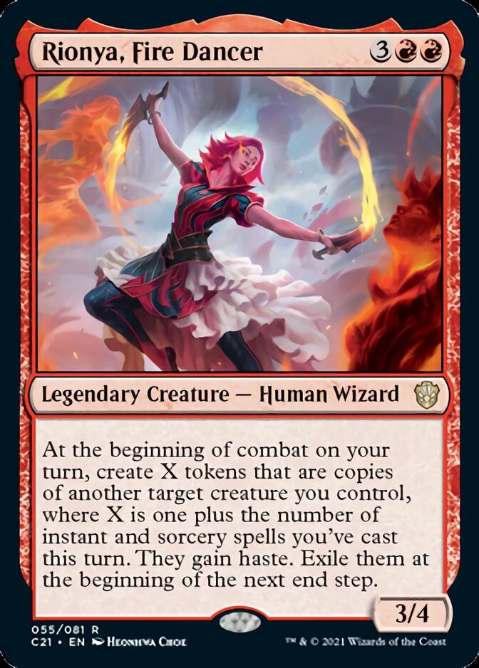 Rionya, Fire Dancer [Commander 2021] | Arkham Games and Comics