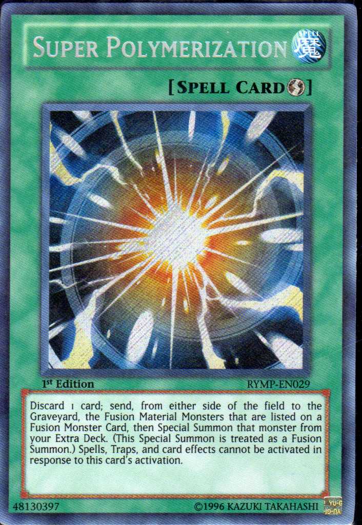 Super Polymerization [RYMP-EN029] Secret Rare | Arkham Games and Comics