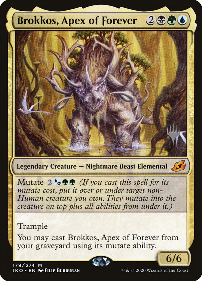 Brokkos, Apex of Forever (Promo Pack) [Ikoria: Lair of Behemoths Promos] | Arkham Games and Comics