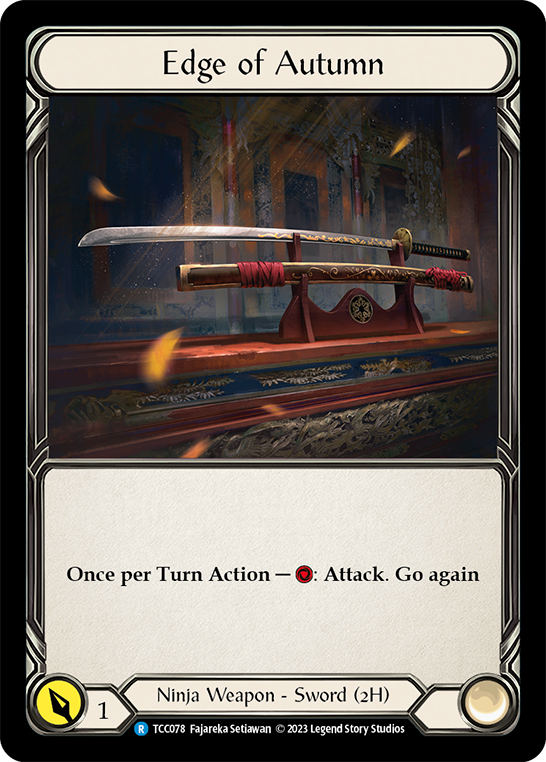 Edge of Autumn [TCC078] (Round the Table: TCC x LSS)  Rainbow Foil | Arkham Games and Comics