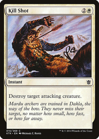 Kill Shot [Khans of Tarkir] | Arkham Games and Comics