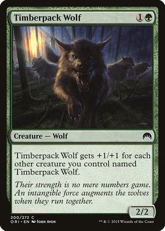 Timberpack Wolf [Magic Origins] | Arkham Games and Comics