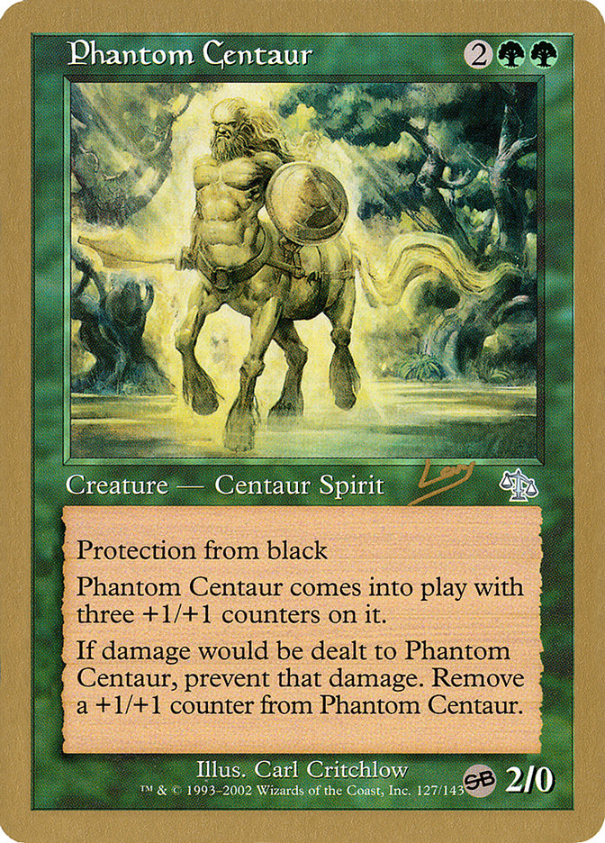 Phantom Centaur (Raphael Levy) (SB) [World Championship Decks 2002] | Arkham Games and Comics