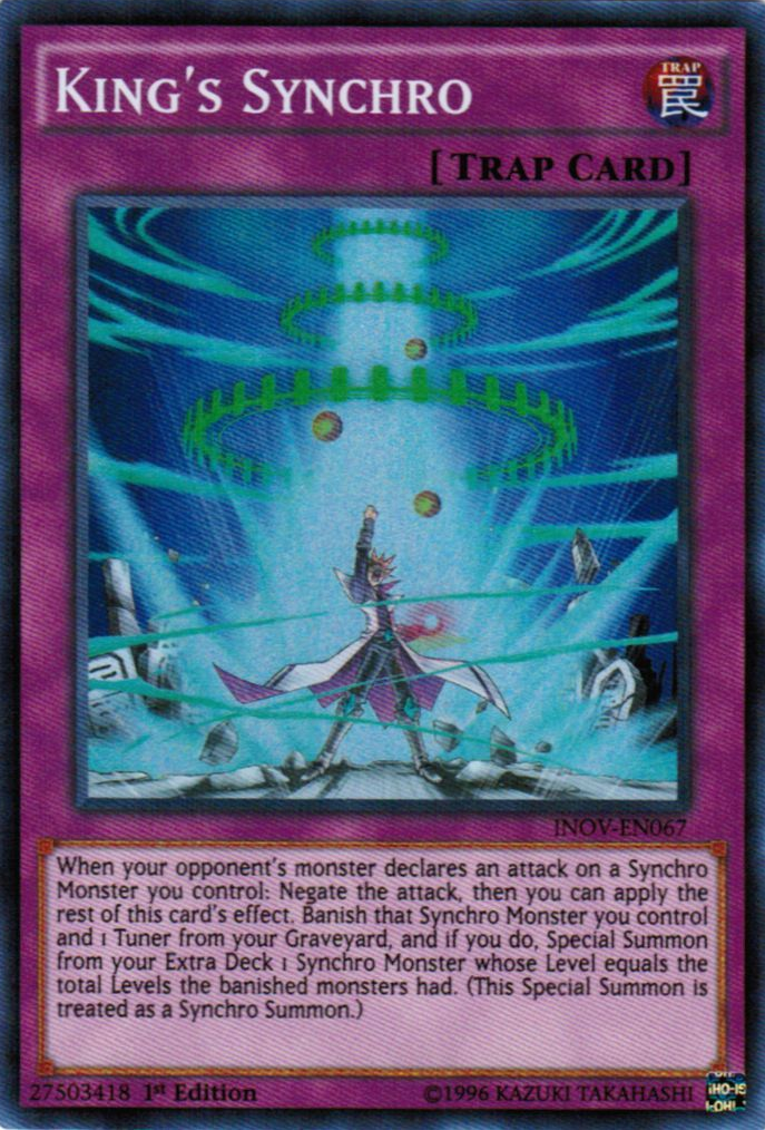King's Synchro [INOV-EN067] Super Rare | Arkham Games and Comics