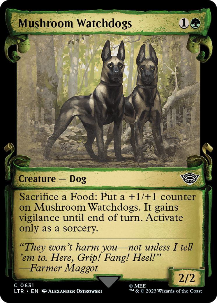 Mushroom Watchdogs [The Lord of the Rings: Tales of Middle-Earth Showcase Scrolls] | Arkham Games and Comics