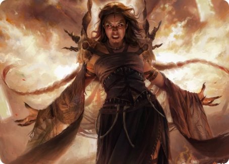 Dragon's Rage Channeler Art Card [Modern Horizons 2 Art Series] | Arkham Games and Comics