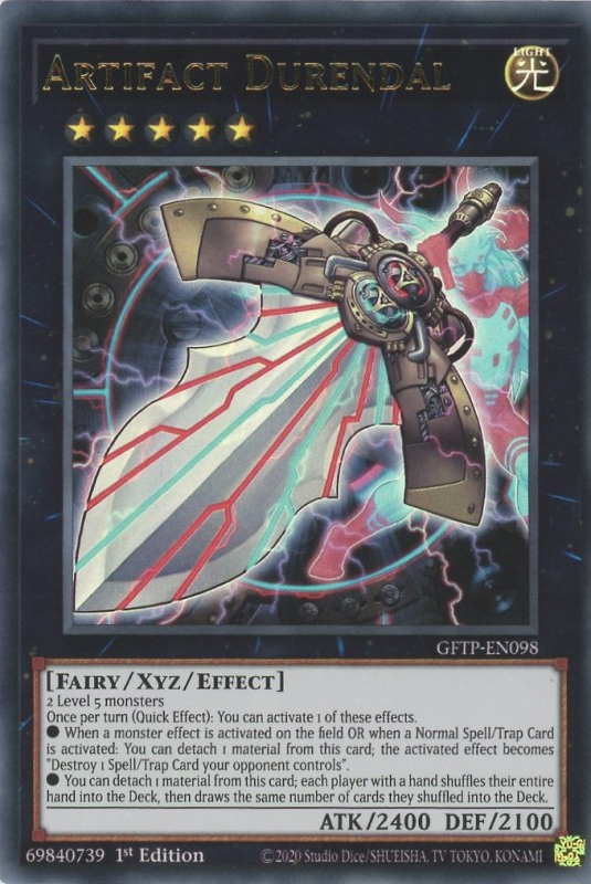 Artifact Durendal [GFTP-EN098] Ultra Rare | Arkham Games and Comics