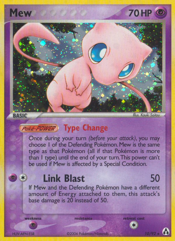 Mew (10/92) [EX: Legend Maker] | Arkham Games and Comics