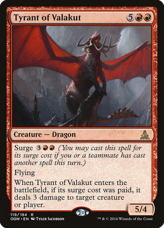 Tyrant of Valakut [Oath of the Gatewatch] | Arkham Games and Comics