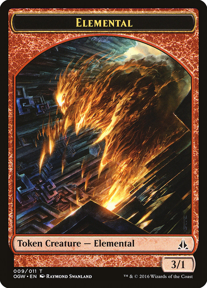 Elemental (009/011) [Oath of the Gatewatch Tokens] | Arkham Games and Comics