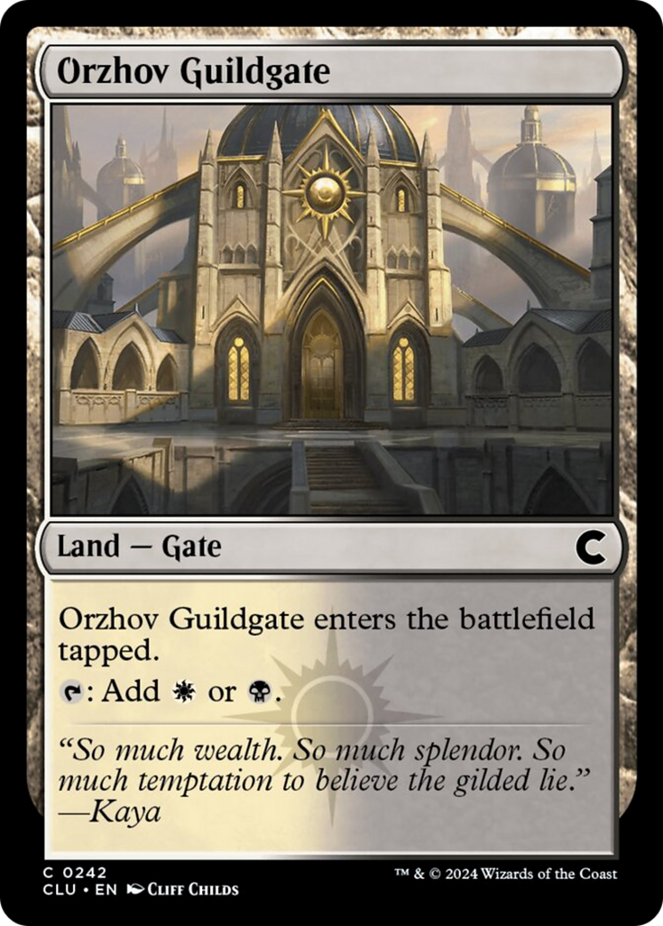 Orzhov Guildgate [Ravnica: Clue Edition] | Arkham Games and Comics