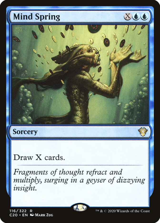 Mind Spring [Commander 2020] | Arkham Games and Comics