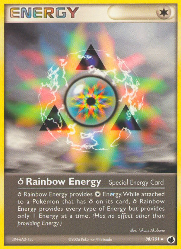 Rainbow Energy (88/101) (Delta Species) [EX: Dragon Frontiers] | Arkham Games and Comics