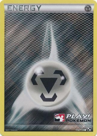 Metal Energy (112/114) (Play Pokemon Promo) [Black & White: Base Set] | Arkham Games and Comics