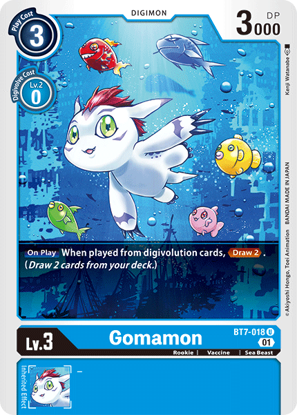 Gomamon [BT7-018] [Next Adventure] | Arkham Games and Comics