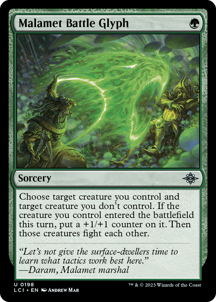 Malamet Battle Glyph [The Lost Caverns of Ixalan] | Arkham Games and Comics