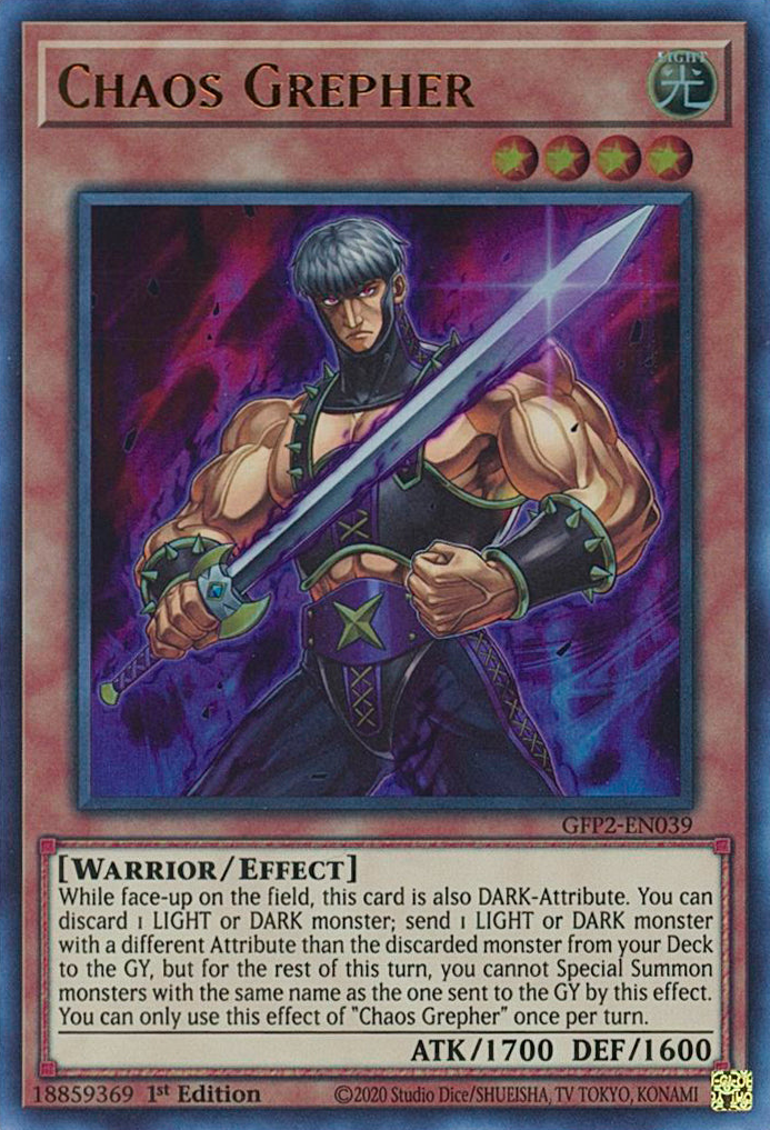 Chaos Grepher [GFP2-EN039] Ultra Rare | Arkham Games and Comics