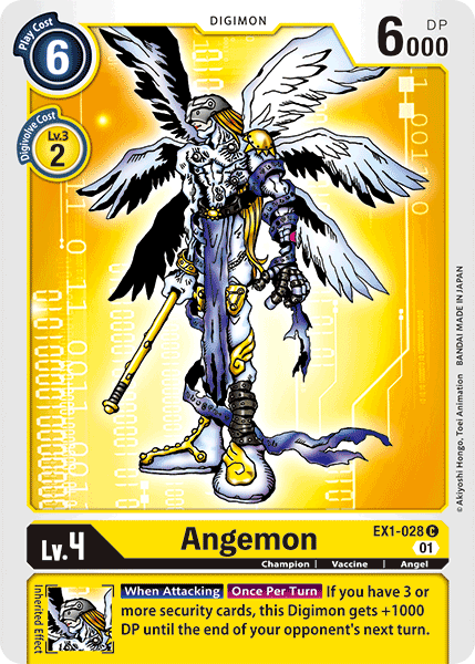 Angemon [EX1-028] [Classic Collection] | Arkham Games and Comics